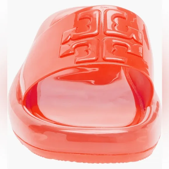 NEW Tory Burch Bubble Jelly Sandals in Fluorescent Pink