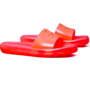 NEW Tory Burch Bubble Jelly Sandals in Fluorescent Pink