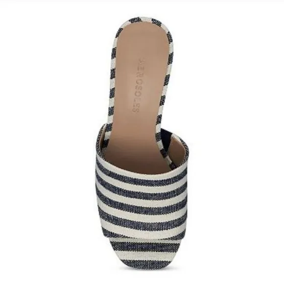 New w/Box Aerosoles Entree Block Heeled Mule Sandals Size 8.5