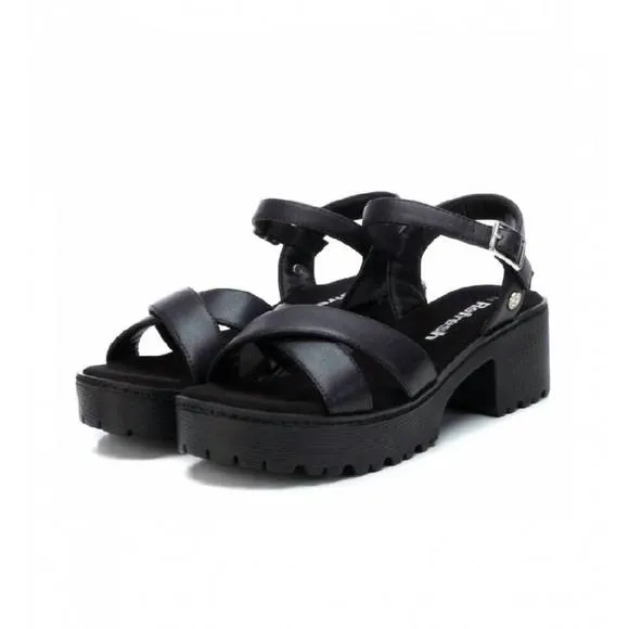 NEW XTI women's combat sandals in black