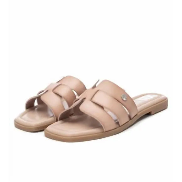 NEW XTI women's flat sandals in taupe