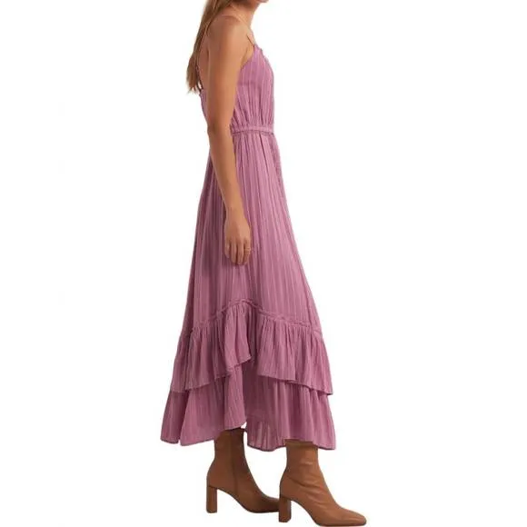 NEW Z SUPPLY rose maxi dress in dusty orchid