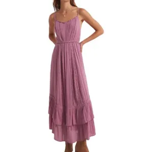 NEW Z SUPPLY rose maxi dress in dusty orchid