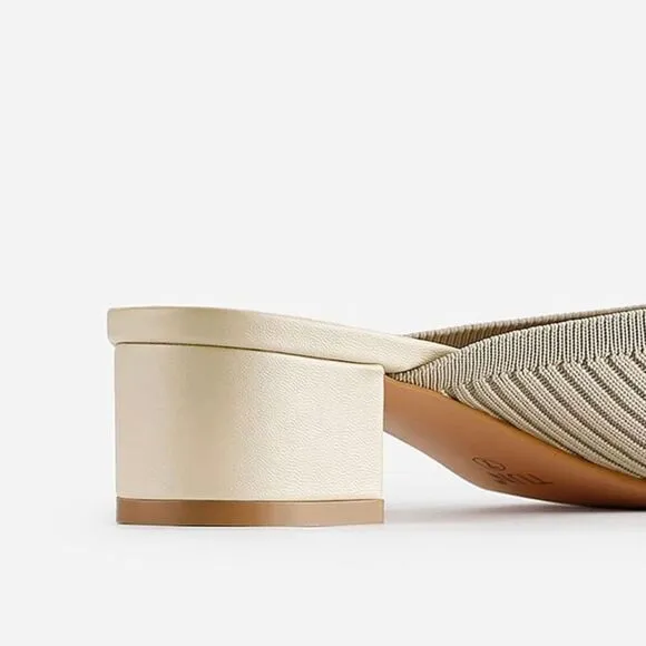*NIB* Pointed Toe Mules with Low Heel