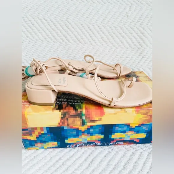 NIB Sam Edelman Pearl Bay Sandals, pale pink/rose color sz 8. Orig $140