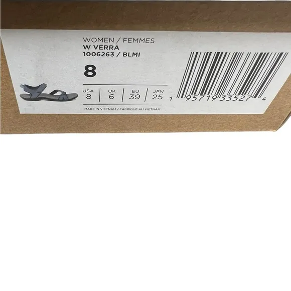 NIB Teva Women's Verra Blue Sandal