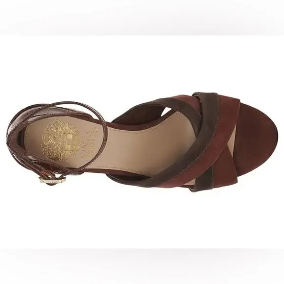 NIB | Vince Camuto | Gruelie Sandals in Brown Size 8.5