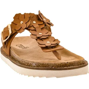 NIB!Corkeys Cognac/Brown “Bless her heart”sandals Women Size 8