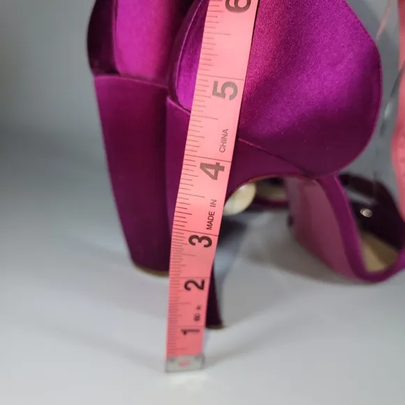 NICHOLAS KIRKWOOD Maeva Satin Sandals Pearl Heels Italy Resort Collection Sz 40