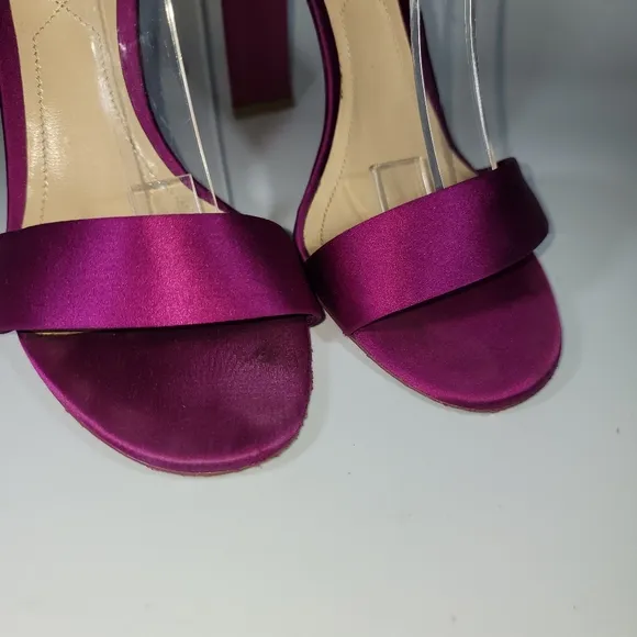 NICHOLAS KIRKWOOD Maeva Satin Sandals Pearl Heels Italy Resort Collection Sz 40