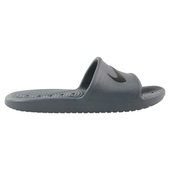 NIKE KAWA SHOWER SLIDE SANDALS BLACK/WHITE MENS SIZE 10