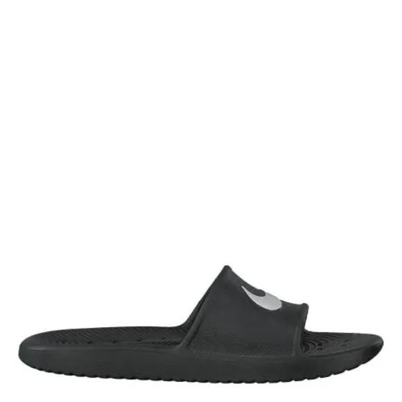 NIKE KAWA SHOWER SLIDE SANDALS BLACK/WHITE MENS SIZE 10