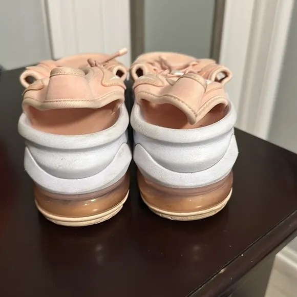 Nike Koko air max pink and white platform sandals size 9!