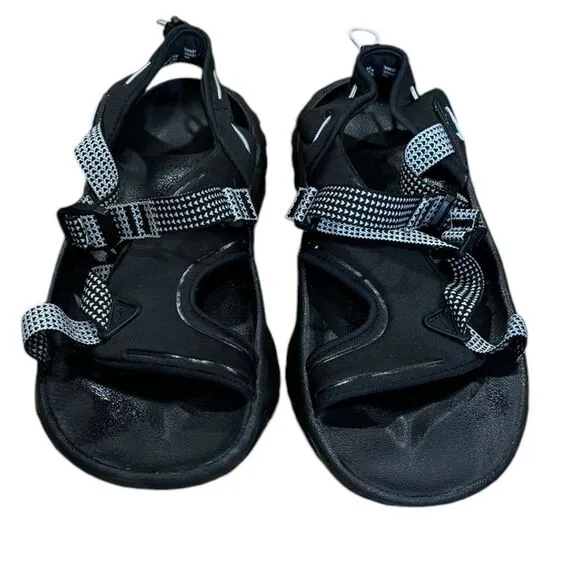 Nike Men's Dad Oneanta Sandals, Black/Pure Platinum/Wolf Grey