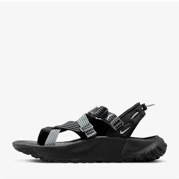Nike Oneonta Men's Size 12 Sandals Black/Pure Platinum/Wolf Grey NWT