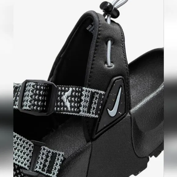 Nike Oneonta Men's Size 12 Sandals Black/Pure Platinum/Wolf Grey NWT