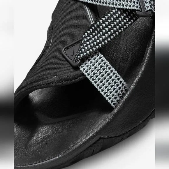 Nike Oneonta Men's Size 12 Sandals Black/Pure Platinum/Wolf Grey NWT