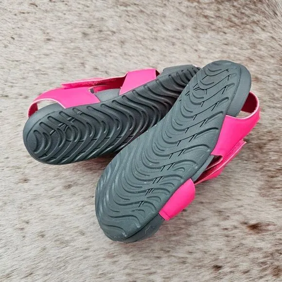NIKE Sunray Protect 2 Girls Water Ready Sandal in Pink &amp; Grey NEW