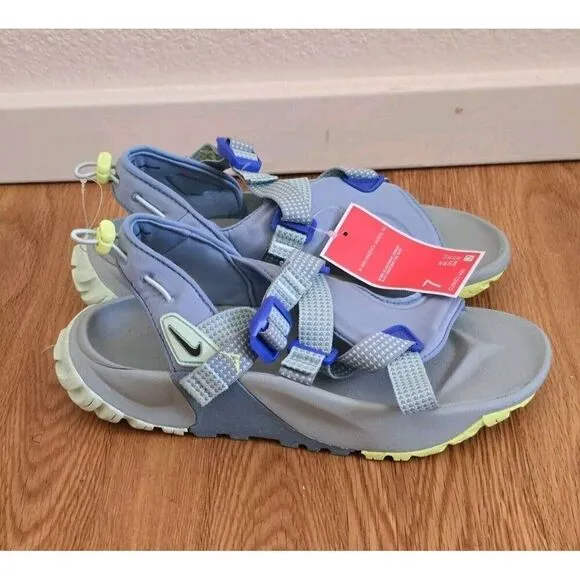 Nike Trail Oneonta Women's Blue Night Forest Grey ACG Sandal DJ6602-400 Size 7
