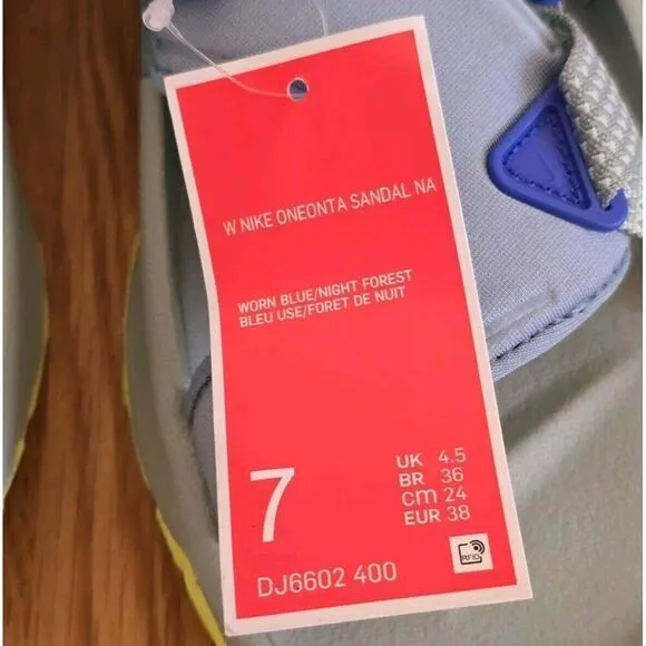 Nike Trail Oneonta Women's Blue Night Forest Grey ACG Sandal DJ6602-400 Size 7