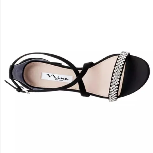 Nina Nora Block Heel Dress Sandals