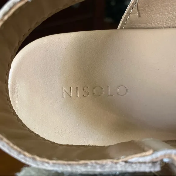 NISOLO Bundle! (2) pairs of Nisolo Flatform sandals for the price of one! Sz 6.5
