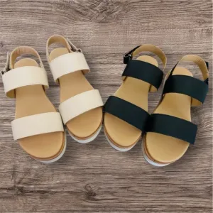 NISOLO Bundle! (2) pairs of Nisolo Flatform sandals for the price of one! Sz 6.5
