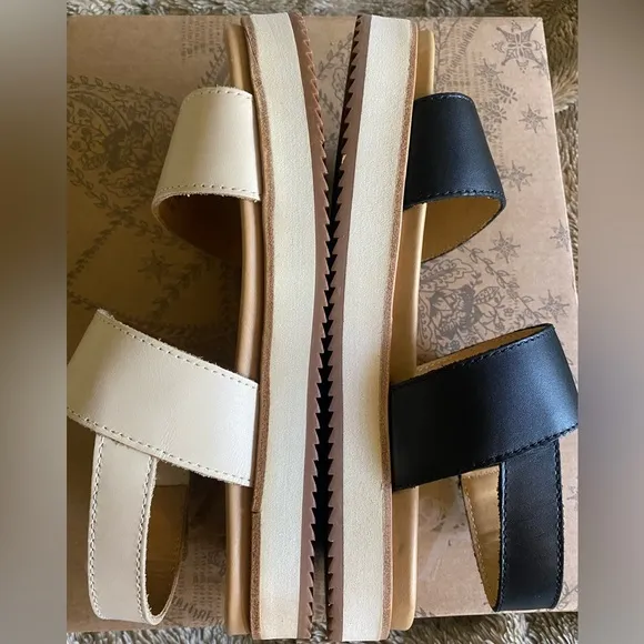 NISOLO Bundle! (2) pairs of Nisolo Flatform sandals for the price of one! Sz 6.5