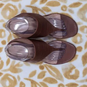 Nordstrom Brown Leather Sandals