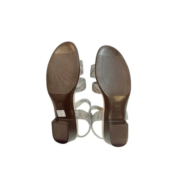 NWB! SAS Women's Savanna Sandals Multi/Snake Gold 11.5 M (B)