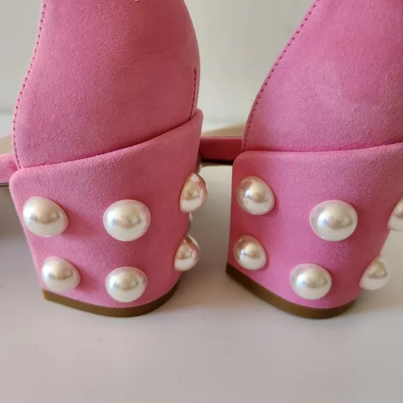 NWB STUART WEITZMAN Simple Imitation Pearl Sandal