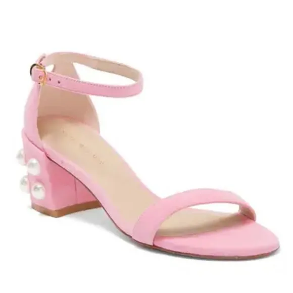 NWB STUART WEITZMAN Simple Imitation Pearl Sandal