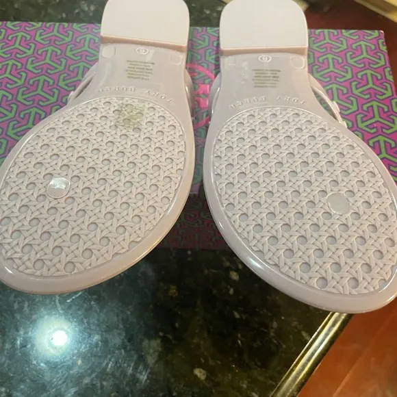 NWB Tory Burch Lilac/light Purple Sandals Elegant Summer Footwear