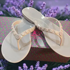 NWB Tory Burch Lilac/light Purple Sandals Elegant Summer Footwear
