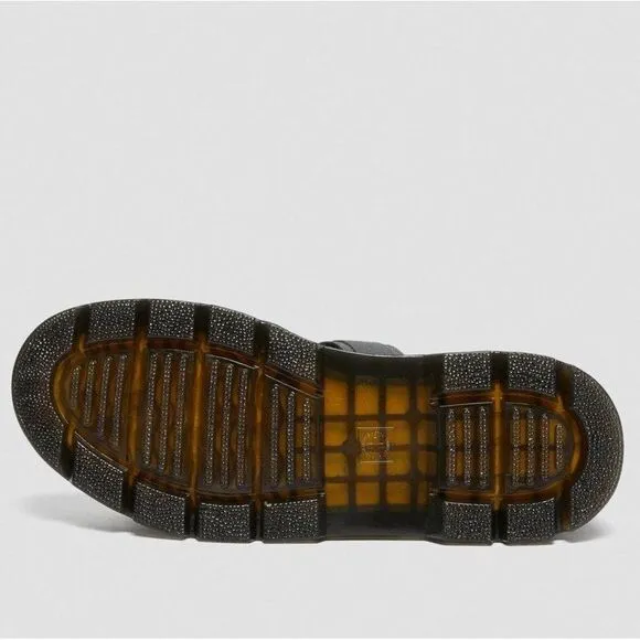 NWOB Dr. Martens Pearson Webbing  Element Sandals in Black unisex Leather