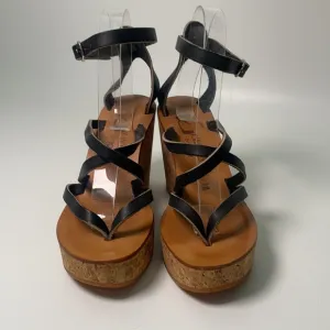 NWOB K. Jacques Cunegonde Wedge Sandals - sz 36