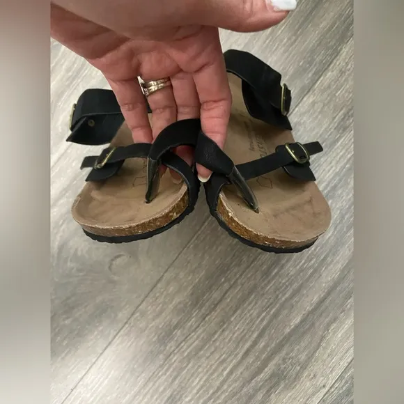 NWOT Birkenstock Sandals Black Women’s EU37/US 6.5 Made in Germany