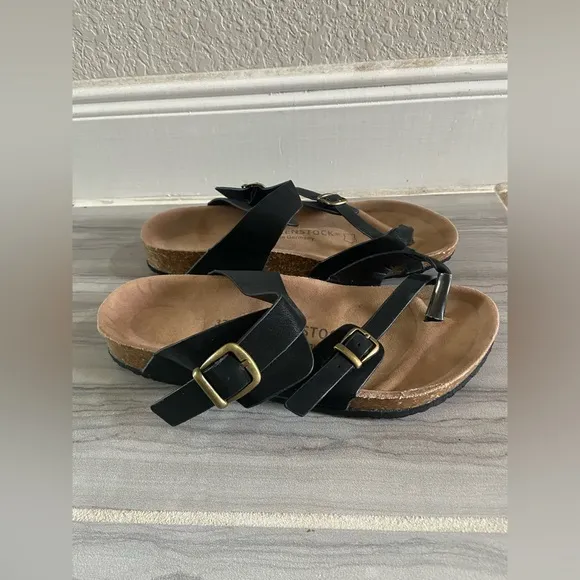 NWOT Birkenstock Sandals Black Women’s EU37/US 6.5 Made in Germany