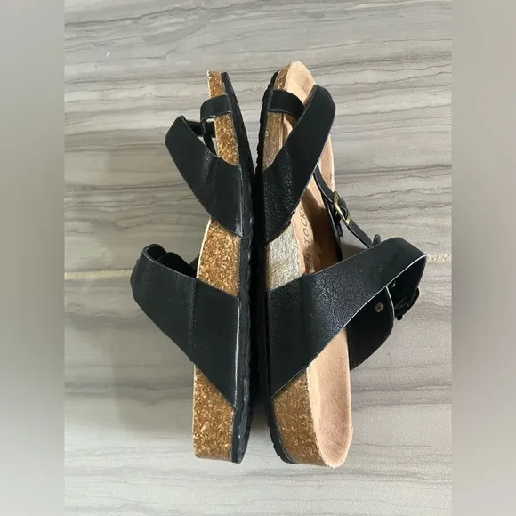 NWOT Birkenstock Sandals Black Women’s EU37/US 6.5 Made in Germany