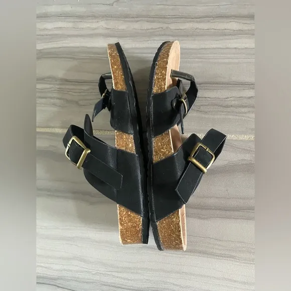NWOT Birkenstock Sandals Black Women’s EU37/US 6.5 Made in Germany