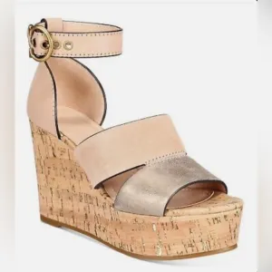NWOT Coach Women’s ISLA Platform Wedge Sandals