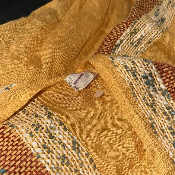 NWOT Free People *Emerald Coast Kimono* in Golden Rod ONE SIZE