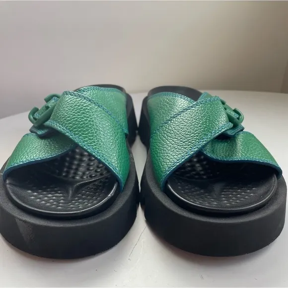 NWOT Free People Miista Lacey Lug Slip On Sandals Size 40