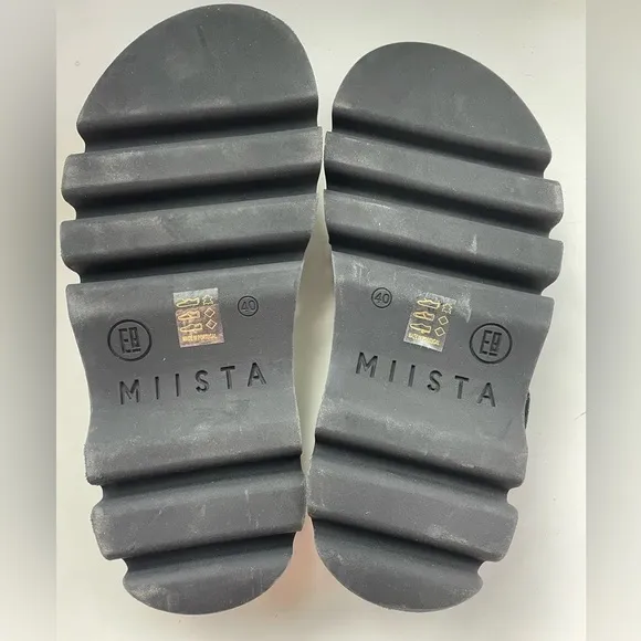 NWOT Free People Miista Lacey Lug Slip On Sandals Size 40