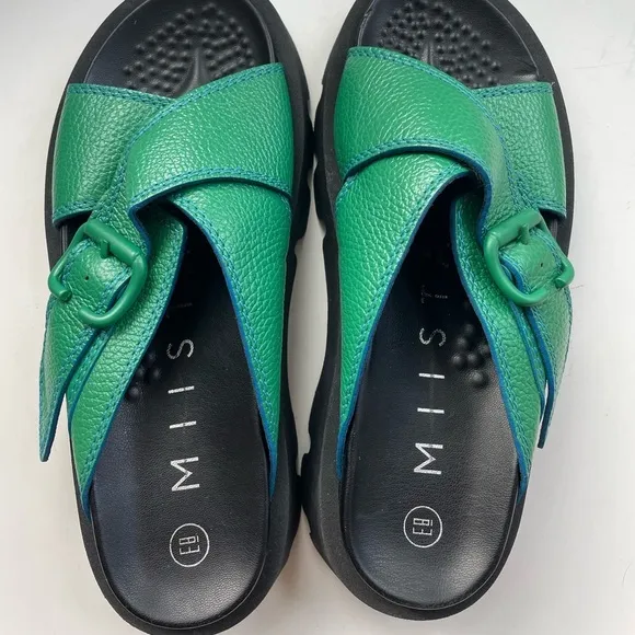 NWOT Free People Miista Lacey Lug Slip On Sandals Size 40