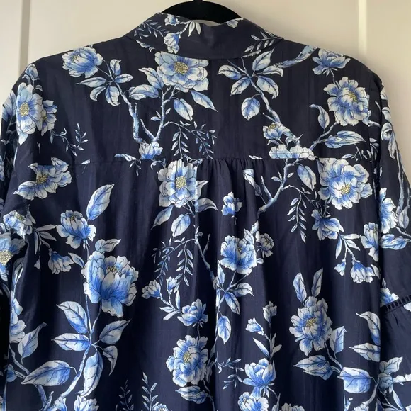 NWOT Johnny Was Magnolia Floral Ruffle Sleeve Maxi Dress Size XS