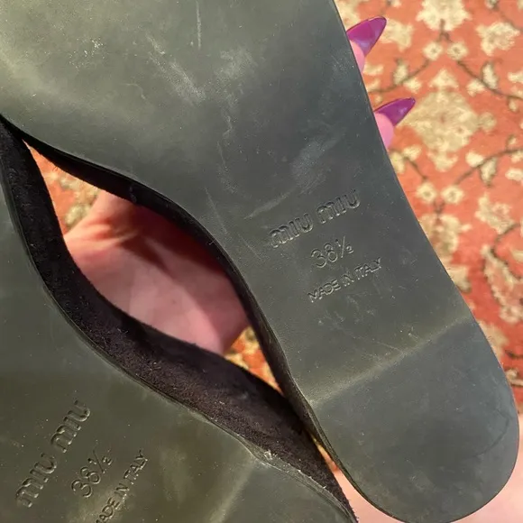 NWOT miu miu platform sandals!
