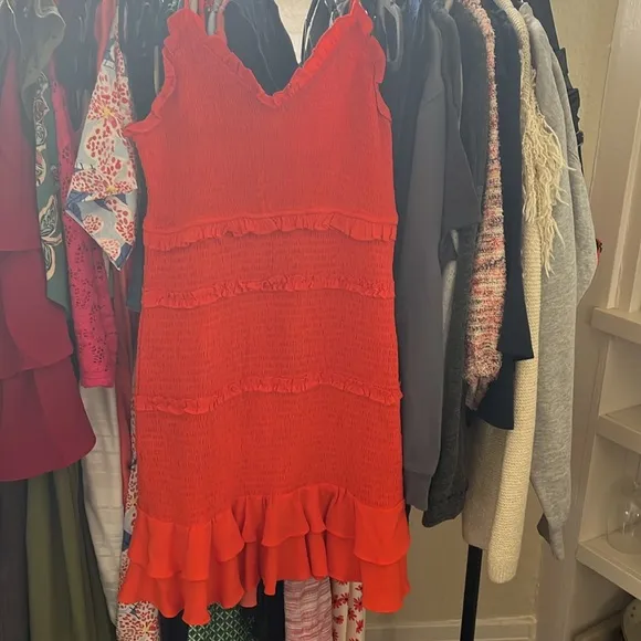 NWOT Olivaceous Smocked Dress size Medium