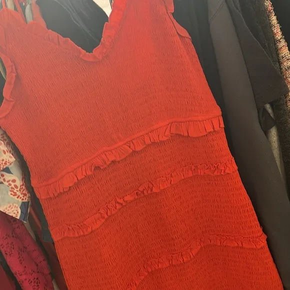 NWOT Olivaceous Smocked Dress size Medium