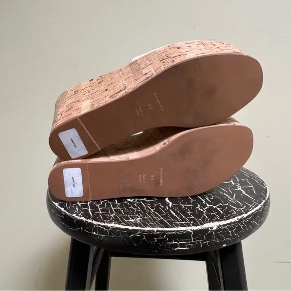 NWOT Reformation Jump Set Platform Sandals